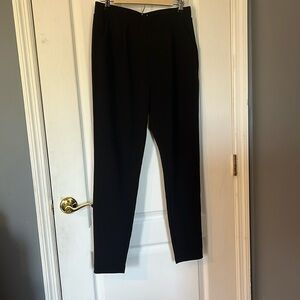 SHEIN solid black pants with pockets